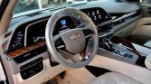 Rent Cadillac Escalade White in Dubai inside