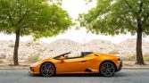 Rent Lamborghini Huracan Spyder in Dubai 2