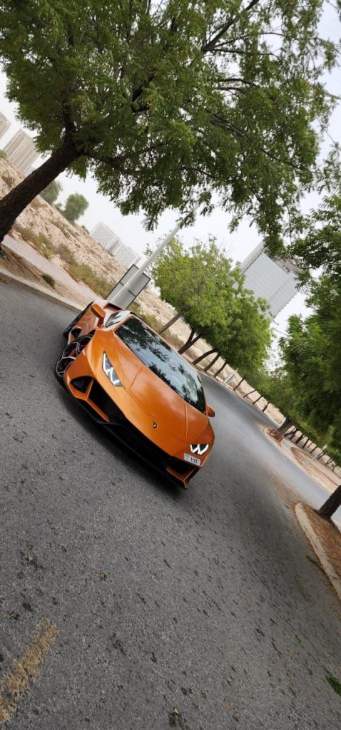 Rent Lamborghini Huracan Spyder in Dubai