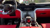 Rent Lamborghini Urus 2021 in Dubai Inside