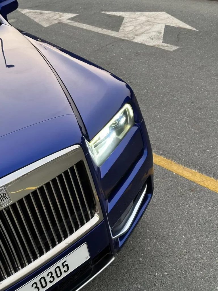 Rent Rolls-Royce Cullinan Blue Dubai