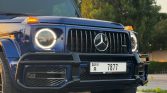 Mercedes G63 Car Rental Dubai