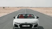 Rent Audi R8 Spyder Car Dubai
