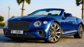 Rent Bentley Continental GT Convertible Dubai