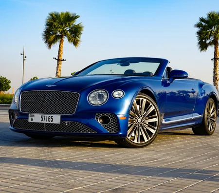 Rent Bentley Continental GT Convertible Dubai