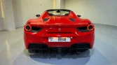 Ferrari 488 Spider Rent in Dubai