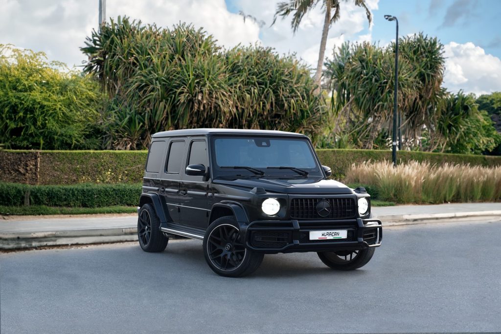 Rent Mercedes G Wagon Black in Dubai