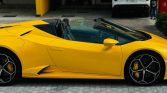 Lamborghini Huracan Evo Spyder Yellow