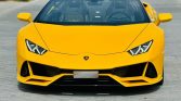 Lamborghini Huracan Evo Spyder Yellow