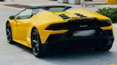 Lamborghini Huracan Evo Spyder Yellow