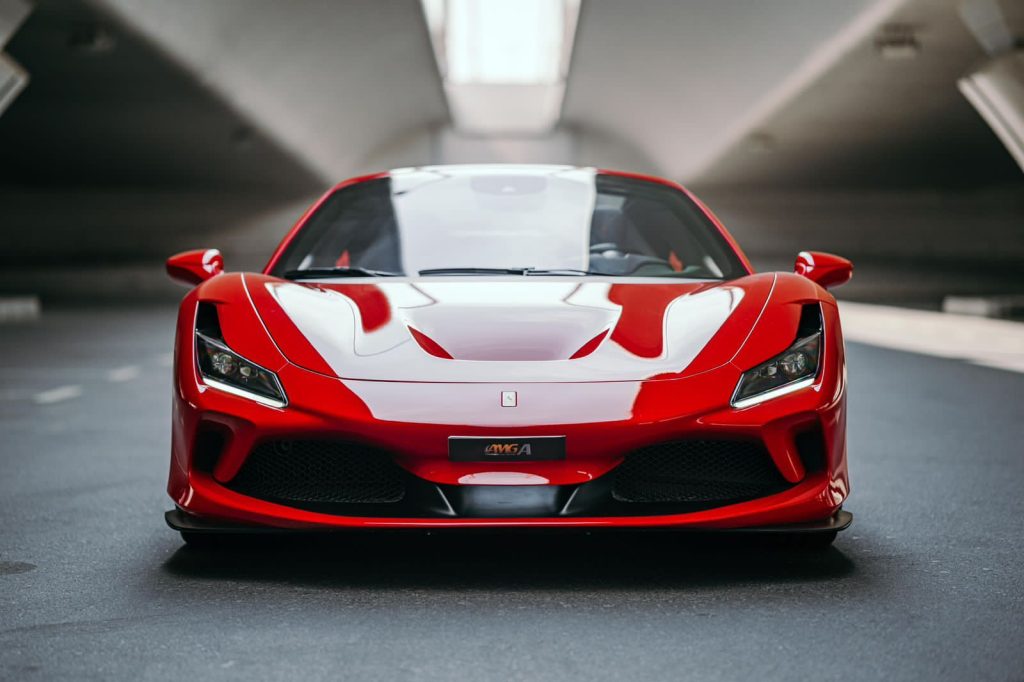 Rent Ferrari F8 in Dubai