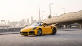 Rent Porsche 911 turbo S Spyder in Dubai