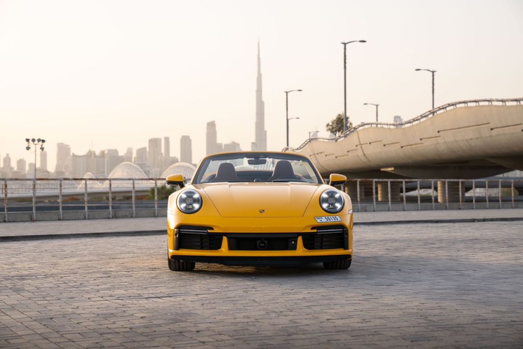 Rent Porsche 911 turbo S Spyder in Dubai