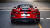 Rent Chevrolet Corvette in Dubai – Red