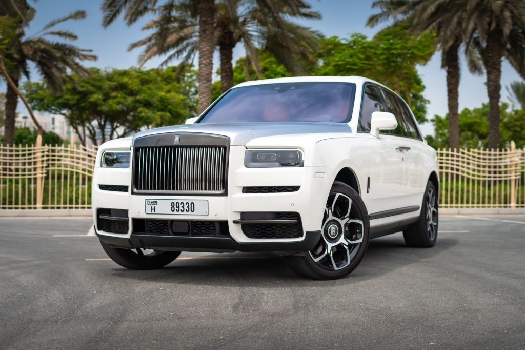 Rent Rolls Royce Cullinan Black Badge 2023 in Dubai