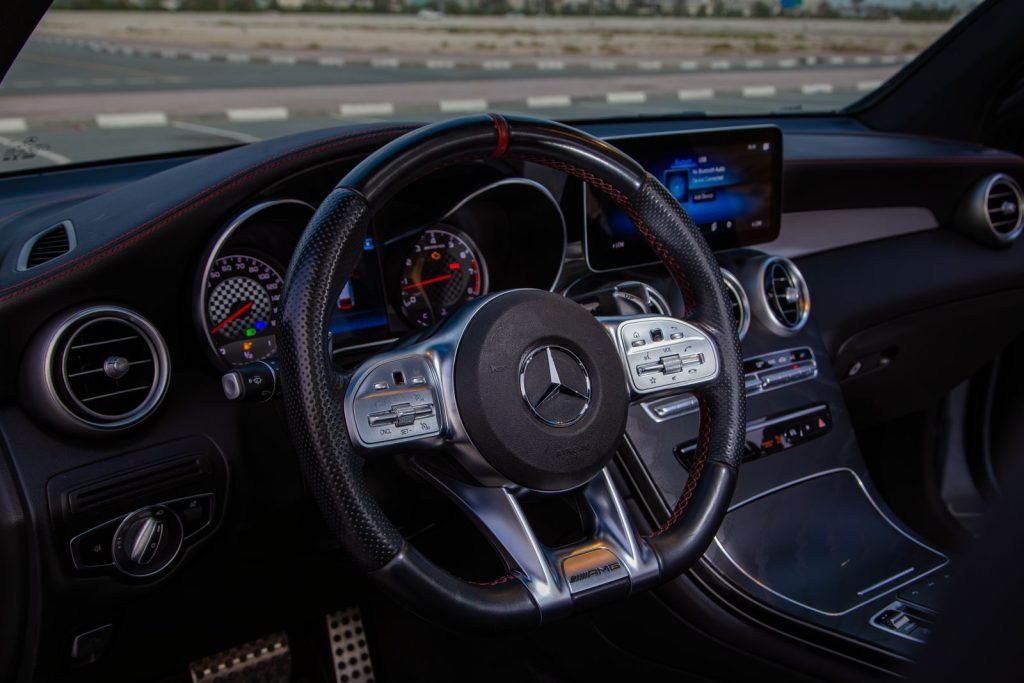 Rent Mercedes GLC 43 in Dubai