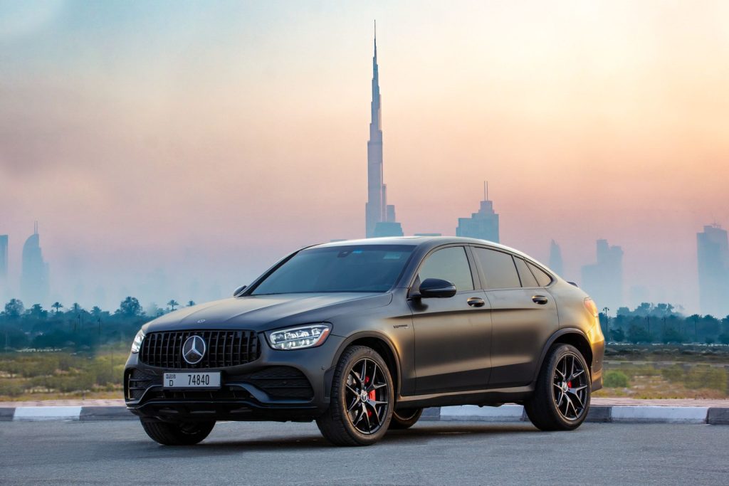 Rent Mercedes GLC 43 in Dubai