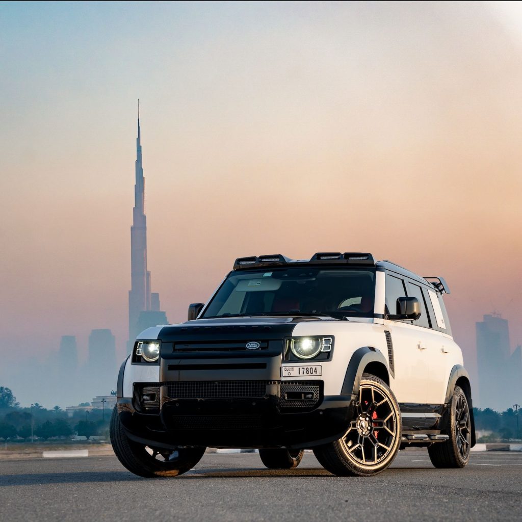 Rent Land Rover Defender V6 in Dubai